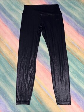 Lululemon Wunder Under High-Rise Tight 28" Shine black size 10